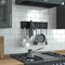 Flash Furniture 24" Black Wall Mount Coat Rack with Hooks HFKHD-GDI-CRE8-432315-GG - alternate 1
